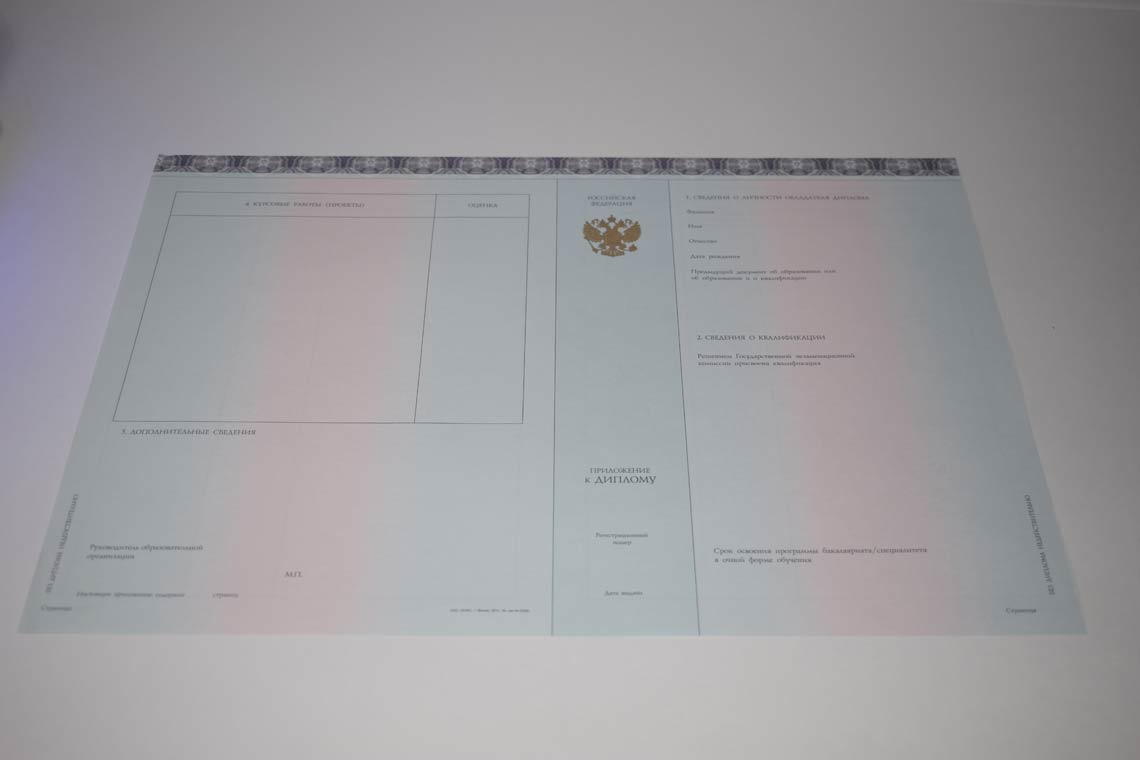 Диплом МГИМО 2014-2025 в Шахтах приложение